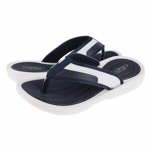 Capelli New York Constrasting Ombré Print Ladies Flip Flops for Women Size 40